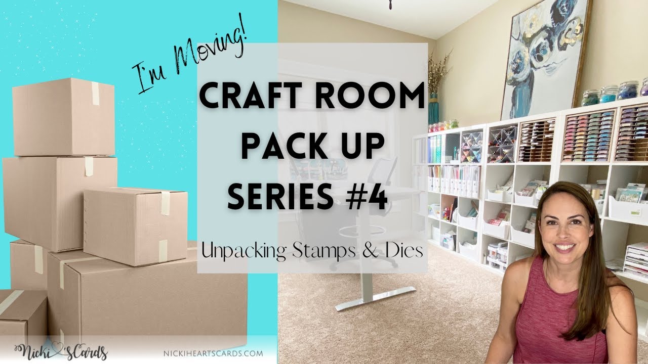 I'm Moving! Craft Room Pack Up Series #4