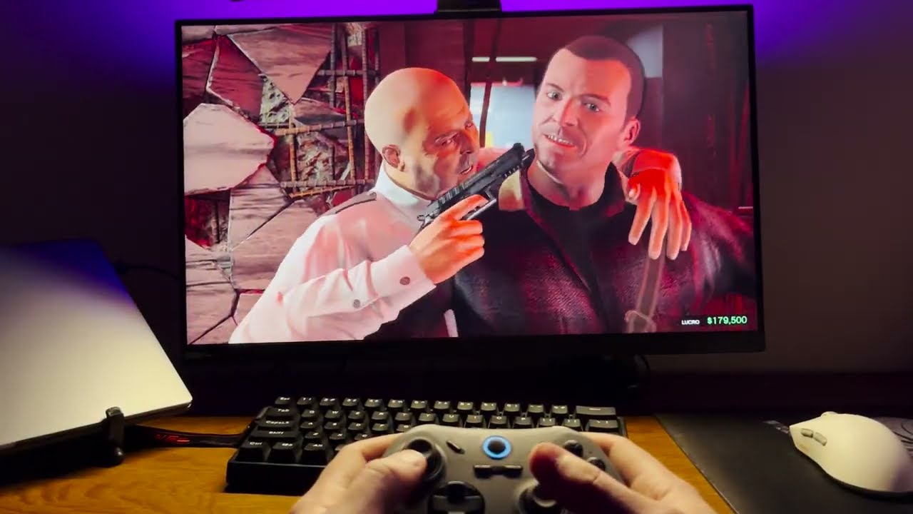 Joguei GTA 5 no LENOVO LOQ 3050 (Rodou no ULTRA?)