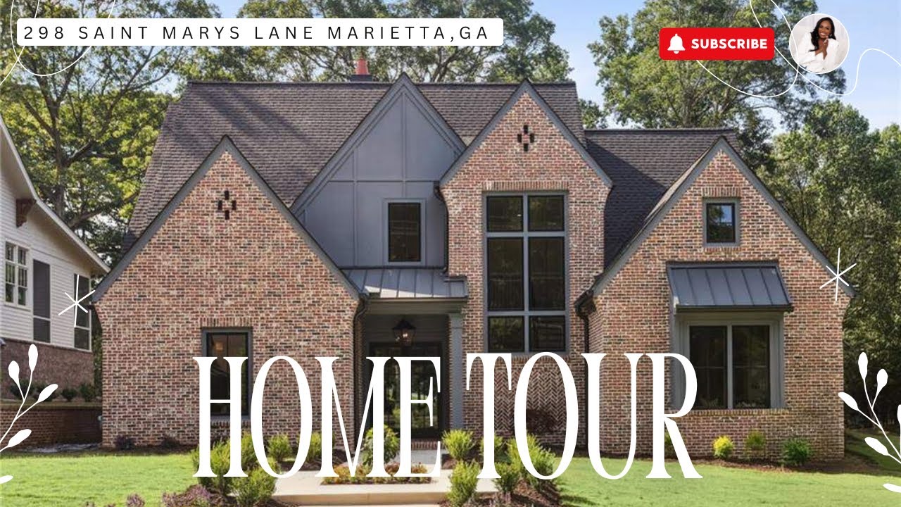 ✨ Luxury New Construction Home Near Marietta Square |  Tour of Oakton Estate ✨