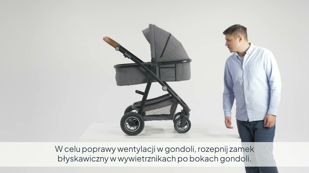 Lionelo Amber 3 w 1 - instrukcja montażu