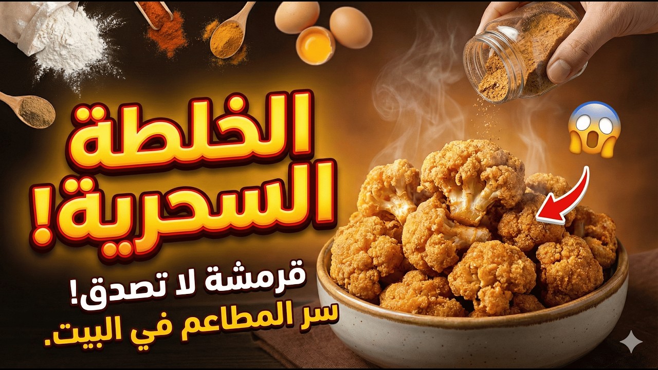الخلطه السحريه   للقرنبيط (الزهره)