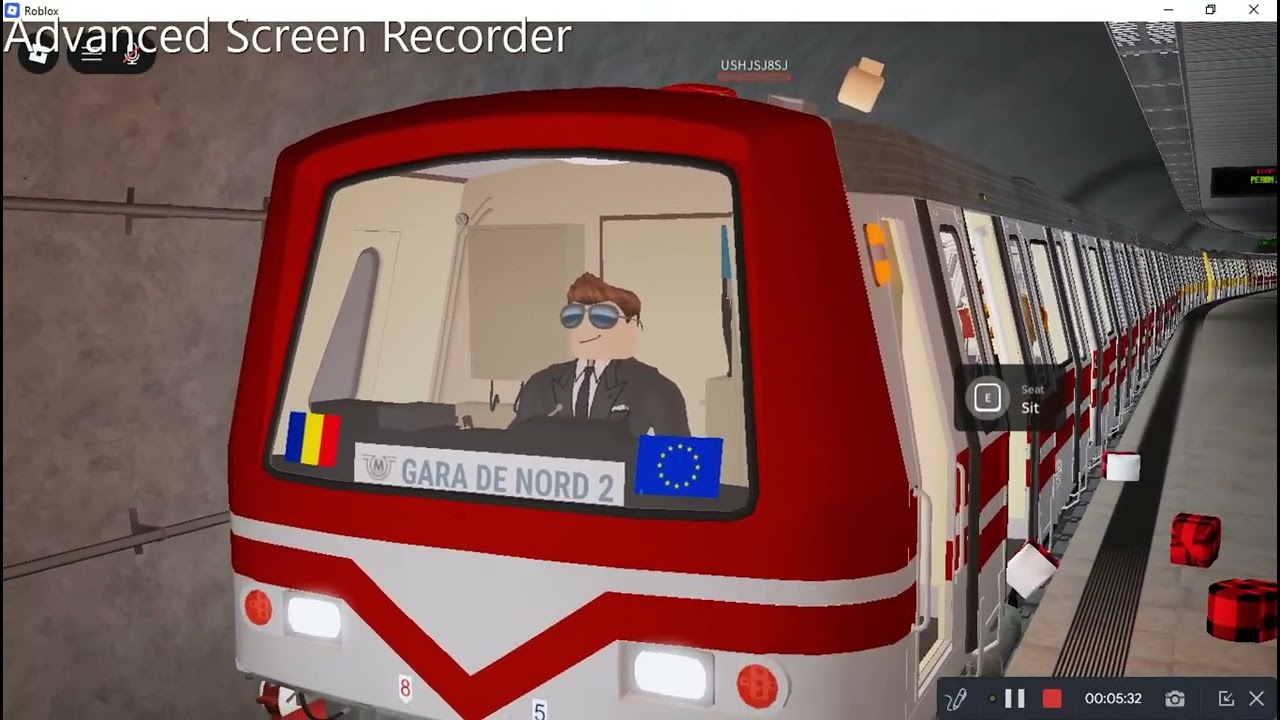 Călătorie cu metroul IVA pe metro mania *M4*