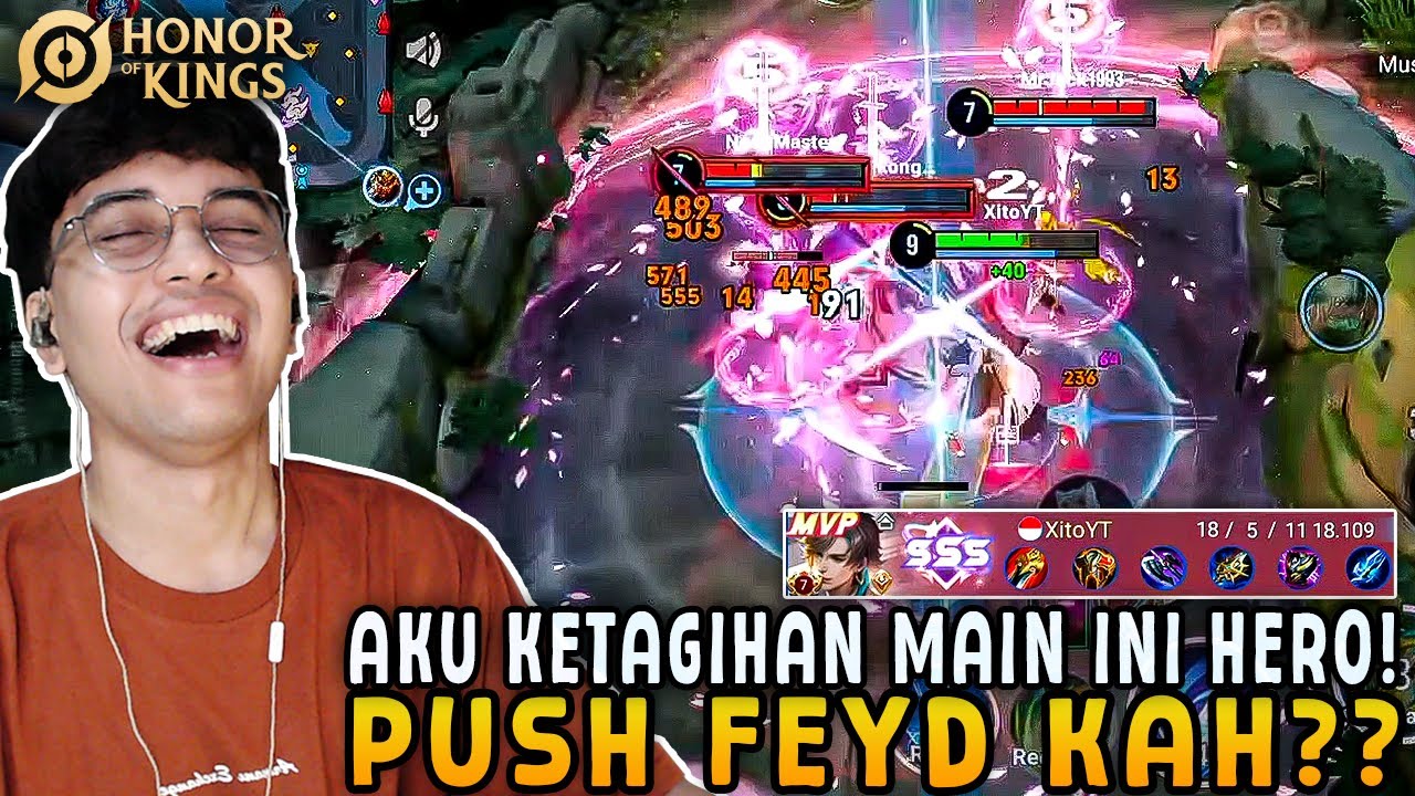 FEYD AGGRESSIVE GAMEPLAY 18 KILL | XITO | HONOR OF KINGS INDONESIA