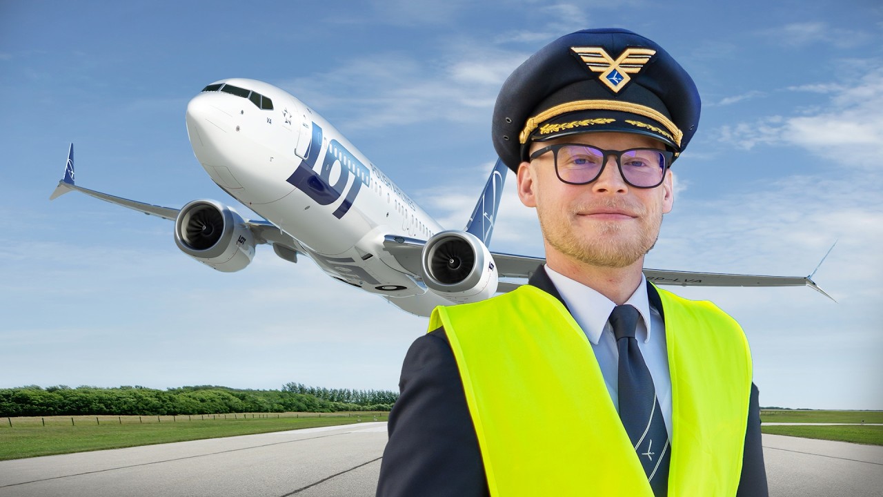 Jak wystartować samolot Boeing 737 MAX 8 | M&oacute;wi Kapitan LOT