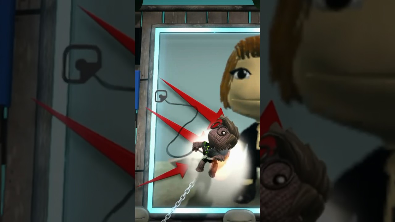 You CANT pick up stickers in LBP3 Levels #littlebigplanet #playstation