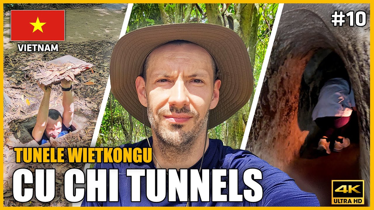 Tak wygląda wnętrze tuneli Cu Chi 😱🔥 Zobacz sam! 🔥 | Ostatni dzień w Wietnamie 🇻🇳