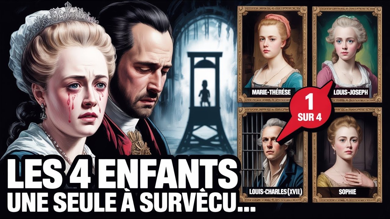 Qu’est-il arrivé aux enfants de Louis XVI ? Des vies brisées par la Révolution