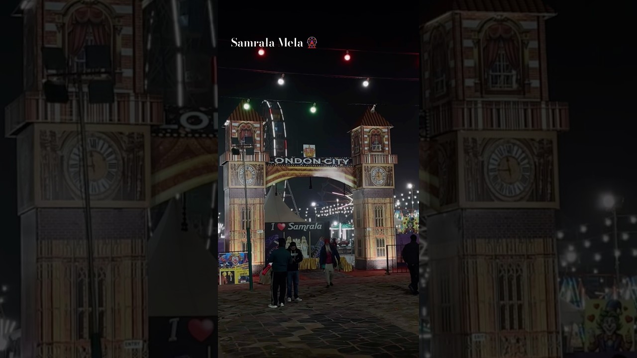 Night View Of Samrala Mela 2026 #raimanshuvlogs #samrala #craftmela #mela #viral #2026