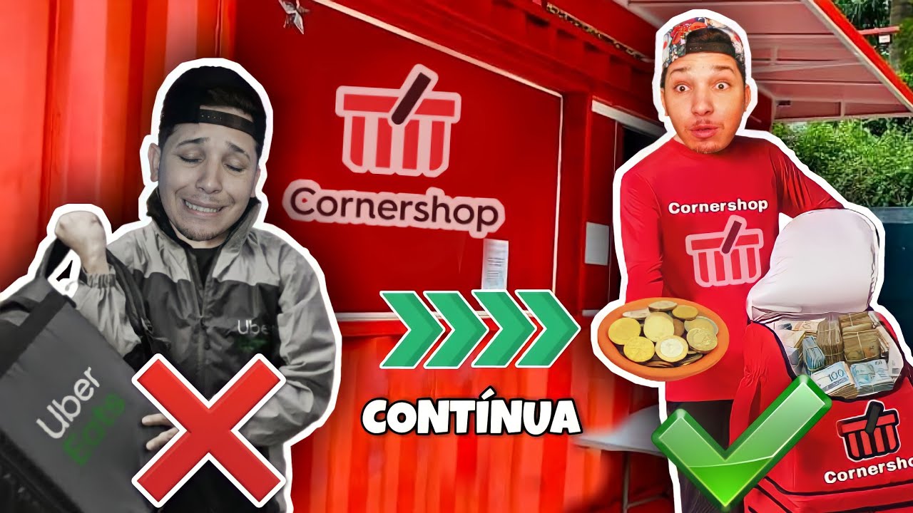 A uber eats agora &eacute; ( CORNERSHOP ) SE CADASTRA LOGO!