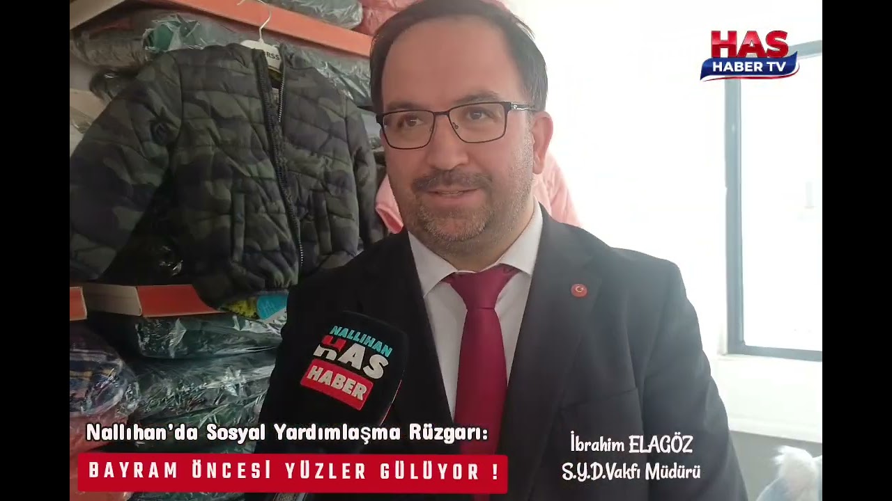 Nallıhan’da Sosyal Yardımlaşma Rüzgarı: BAYRAM ÖNCESİ YÜZLER GÜLÜYOR !
