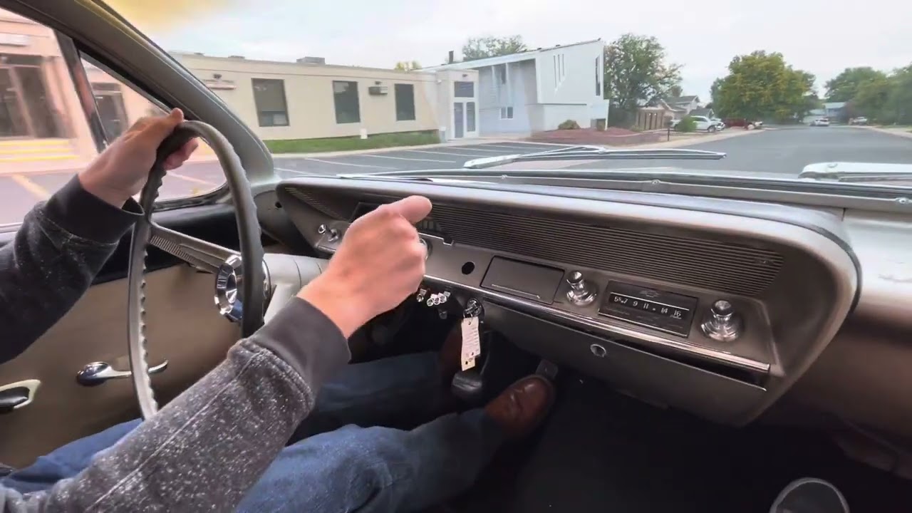 1962 Chevrolet Biscayne Walk Around and Test Drive 