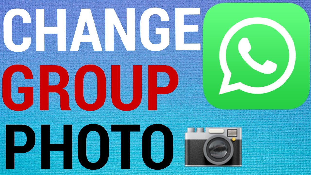 WhatsApp: как изменить фотографию профиля группы