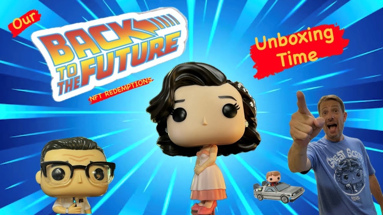 Unboxing our Back to the Future NFT Redeemables