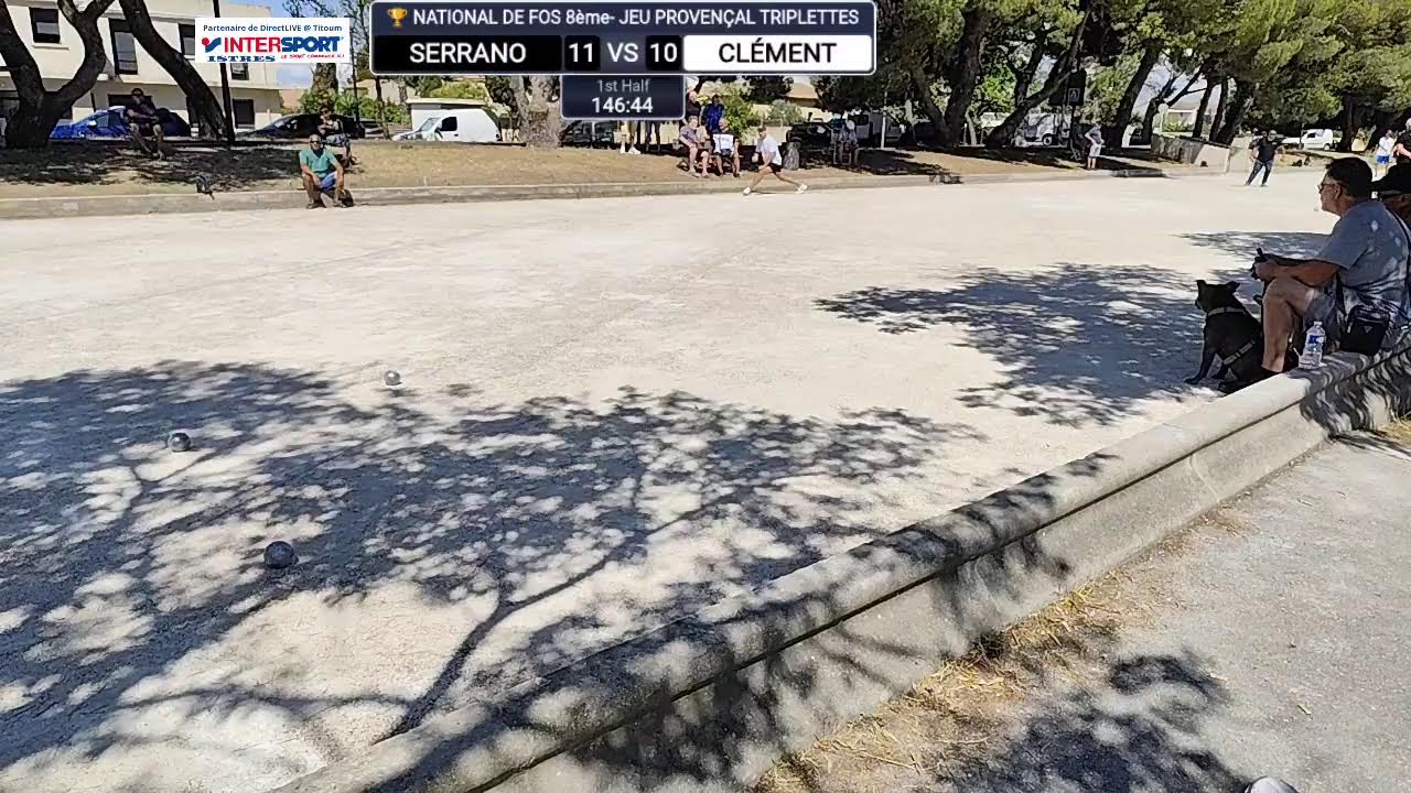 🎥DIRECT LIVE🎥36 ème  NATIONAL DE FOS - 8 ème Finale - JEU PROVENÇAL 3x3