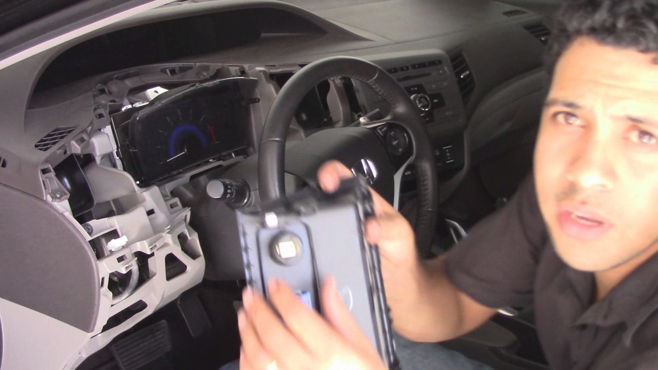 INSTALAÇÃO DO IPAD MINI HONDA CIVIC.