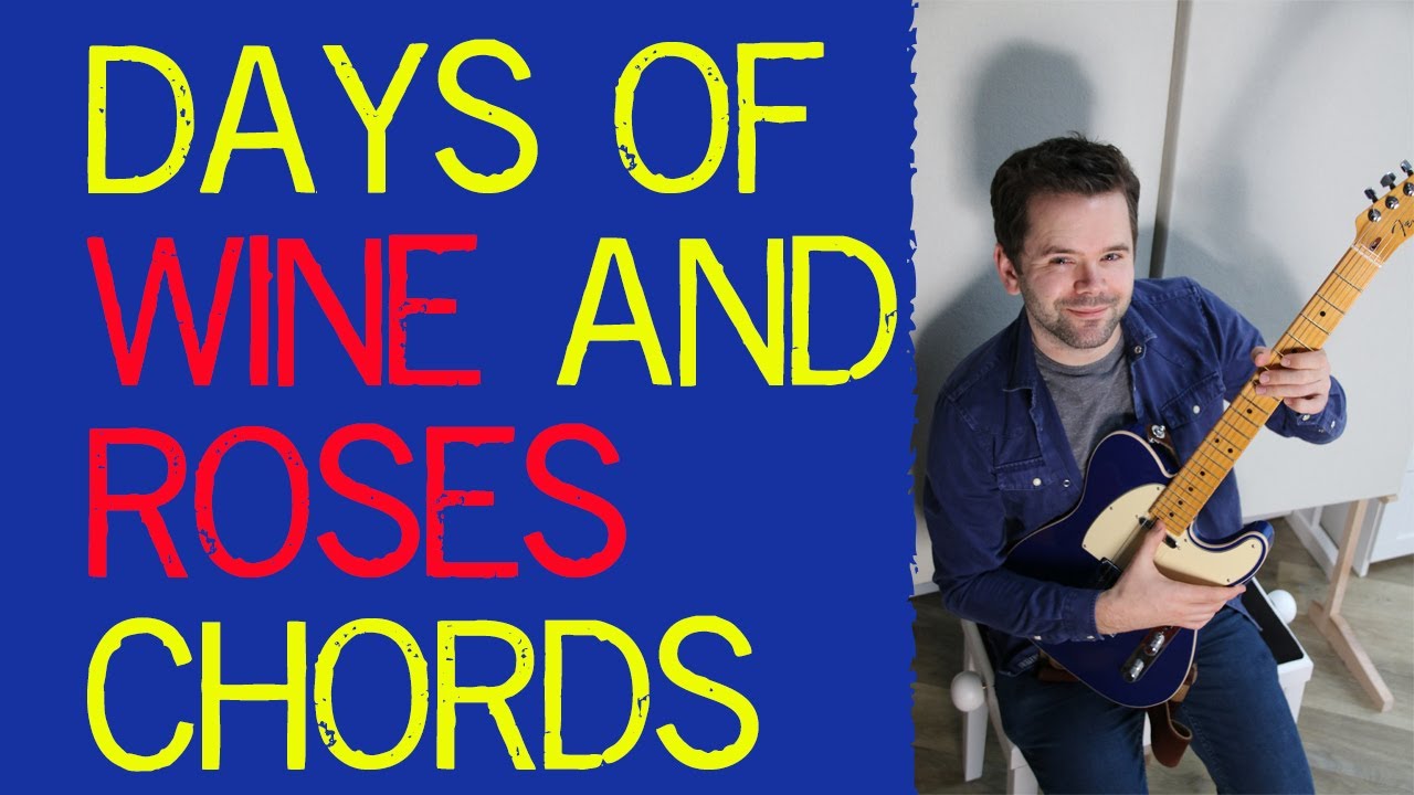 🔴Days of wine and roses chords and harmony 🎶PDF/CHORD SHAPES