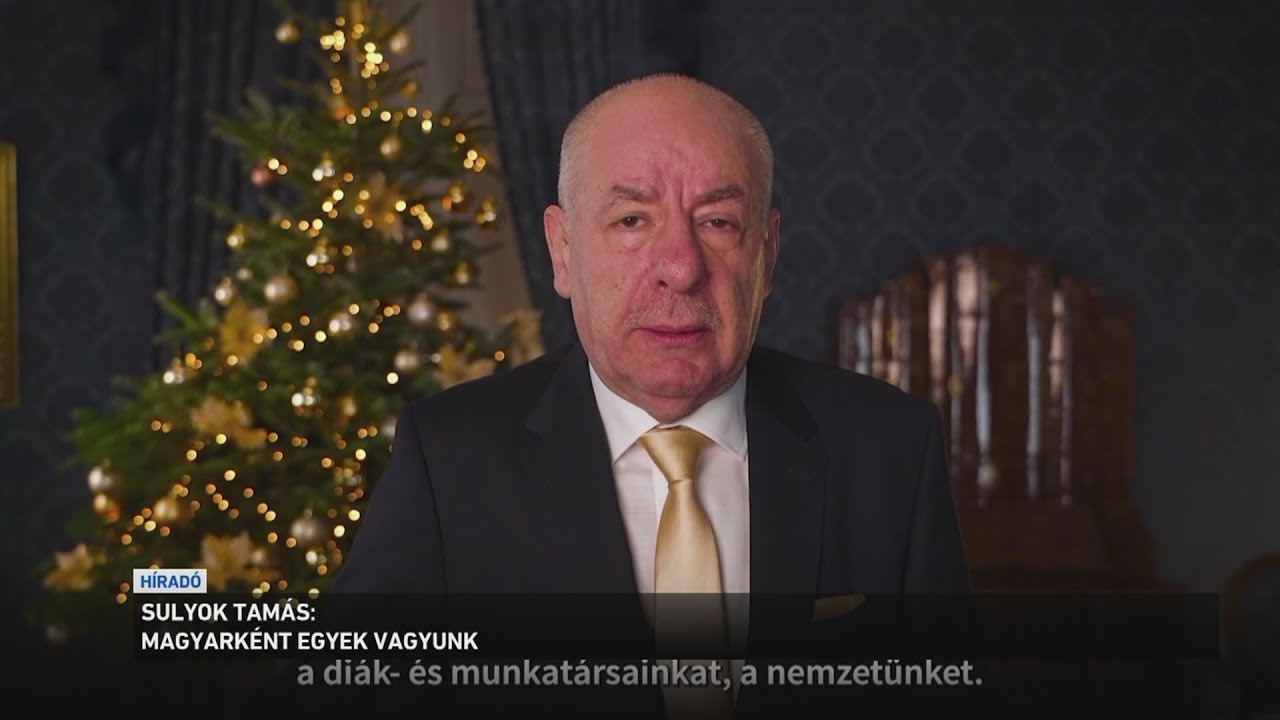 Sulyok Tam&aacute;s: magyark&eacute;nt egyek vagyunk.
