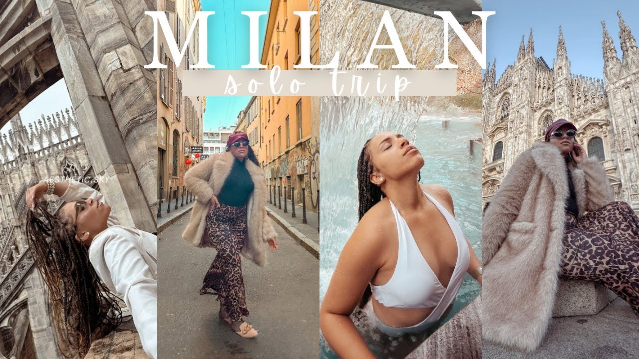 Milan, Italy solo Travel vlog