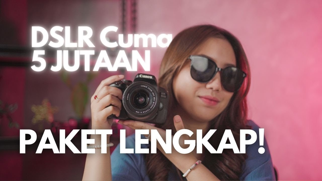 DSLR 5 JUTAAN PAKET LENGKAP! Canon 800D Review Indonesia