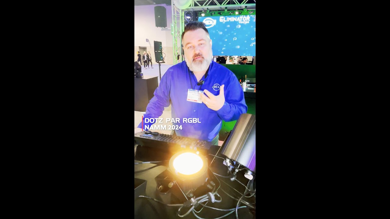 ADJ Dotz Par RGBL  - NAMM 2024