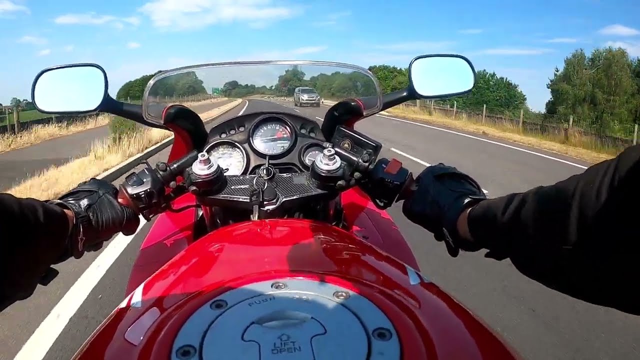1995 Honda CBR600F Walkaround & Test Ride