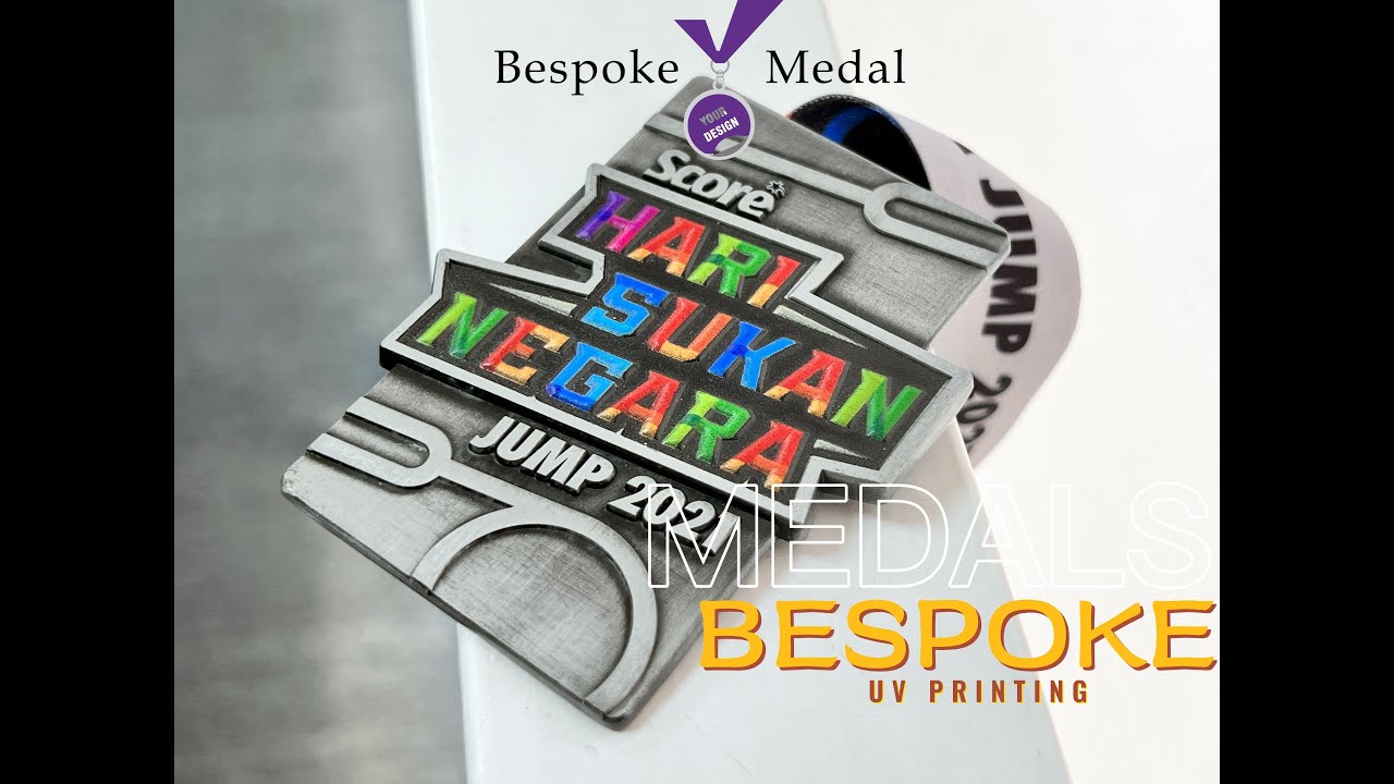 UV PRINTING, STRONGER, CHEAPER THAN ENAMEL #bespokemedal #custommedals #medals #marathon