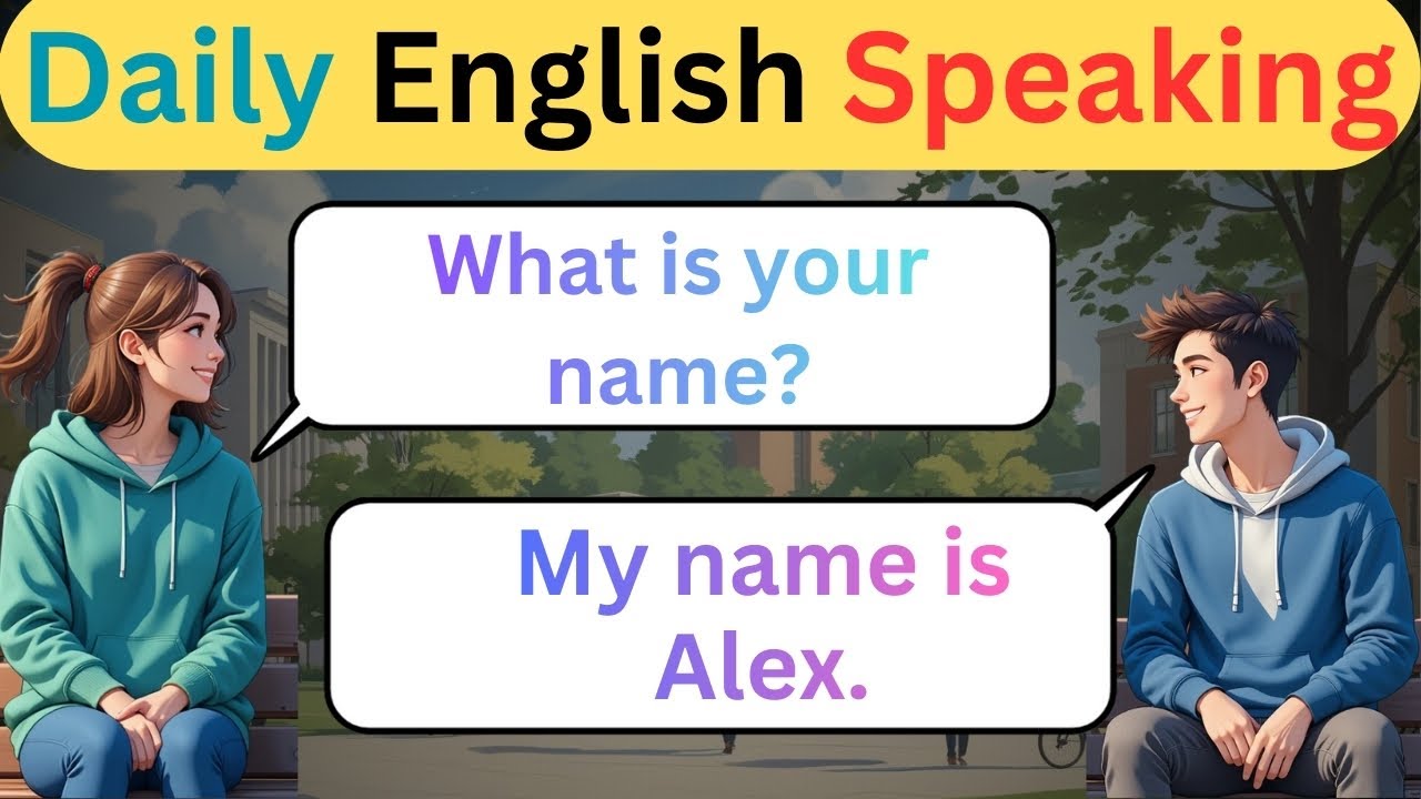 ✅ Daily English Conversation Questions and Answers | Easy Spoken English for Beginners ✅