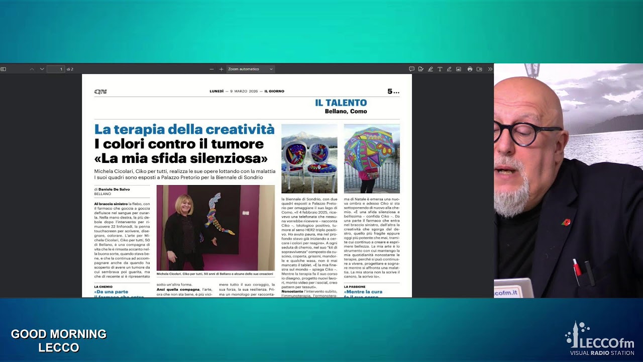 Good Morning Lecco | Rassegna Stampa del 9 marzo 2026