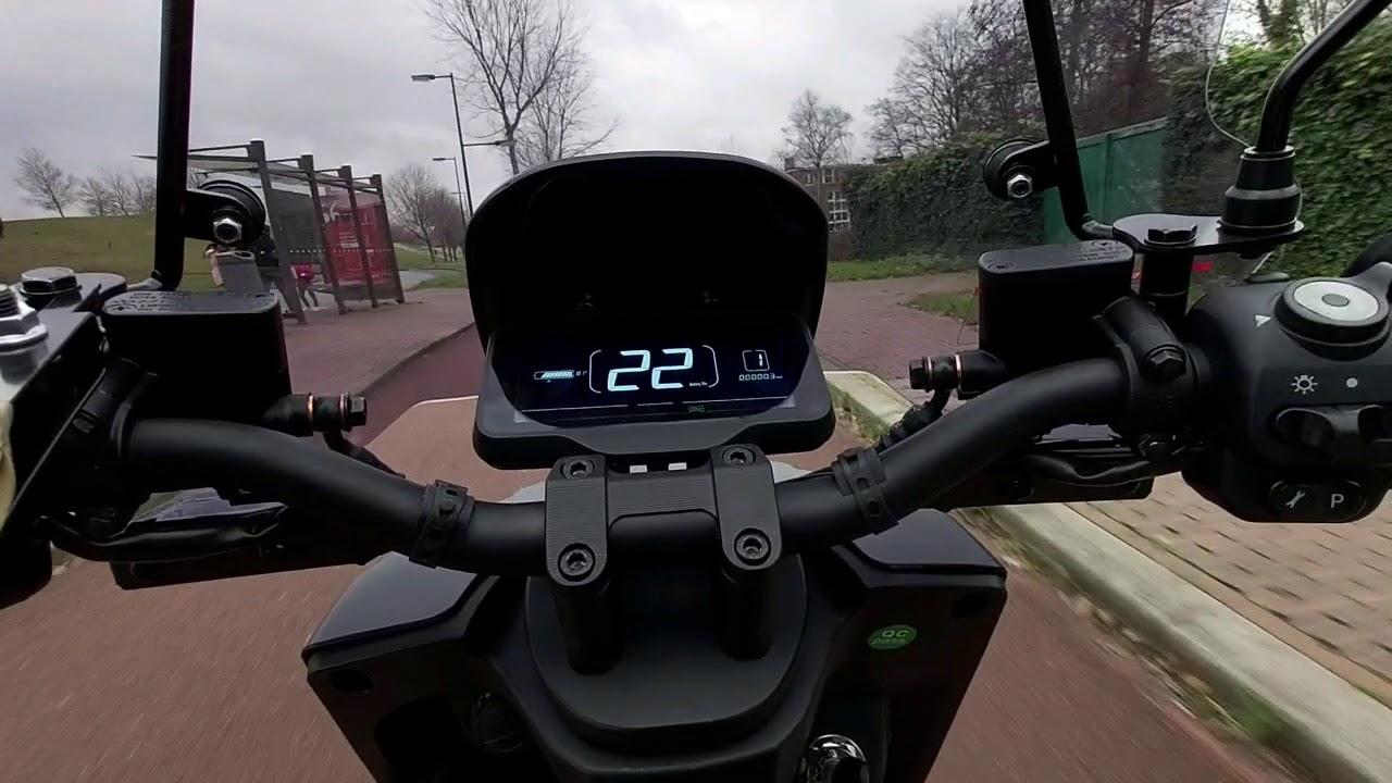 IVA S5 25 km/h Electrische scooter virtuele proefrit