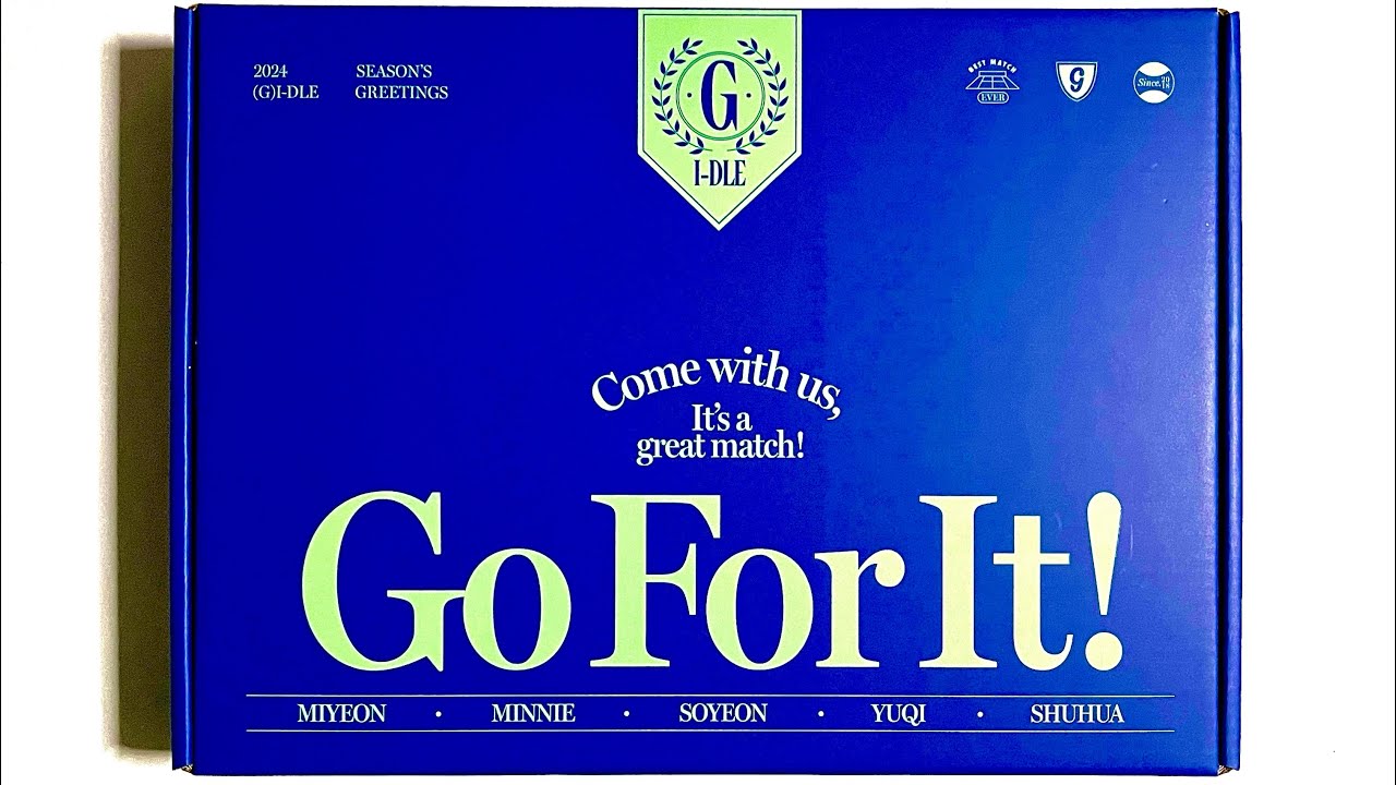 (G)I-DLE SEASON’S GREETINGS 2024 “GO FOR IT!!!” UNBOXING!!!!