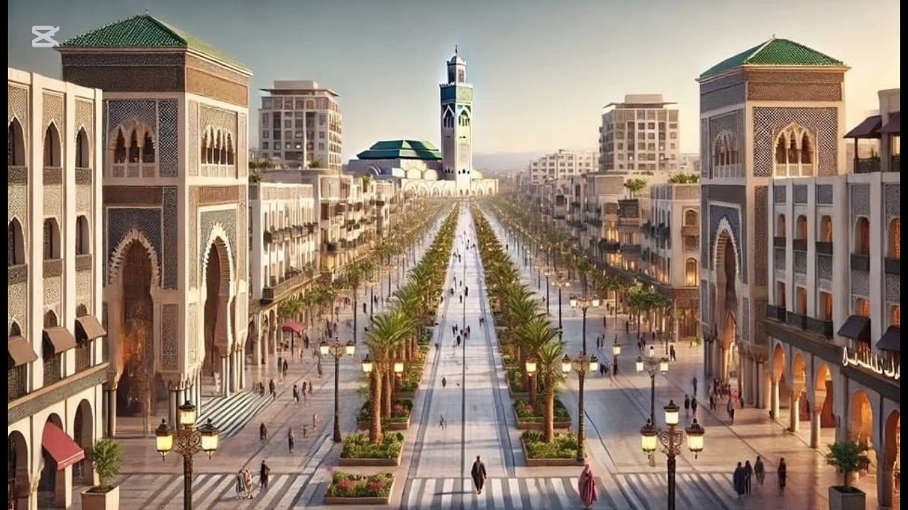 Casablanca: futur avenue royale 2025-2030 🇲🇦⏳. 
