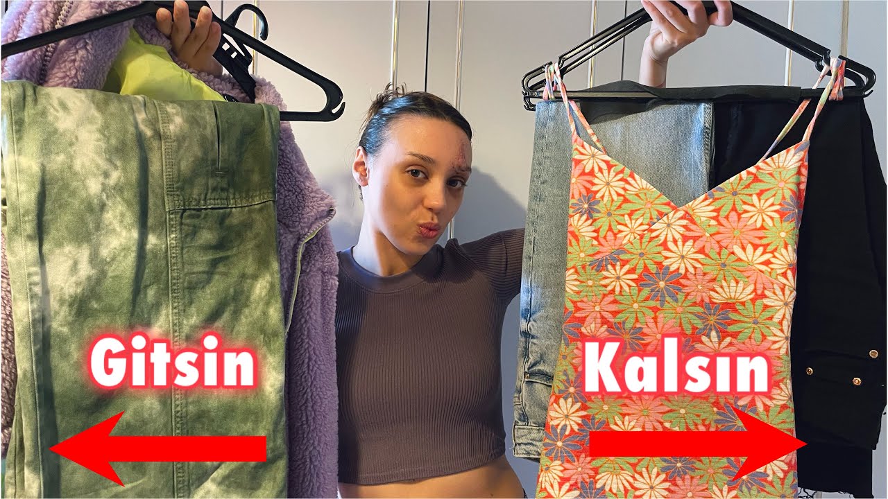 KIYAFETLERİMİ AYIKLIYORUM | BÜYÜK DOLAP DETOKSU