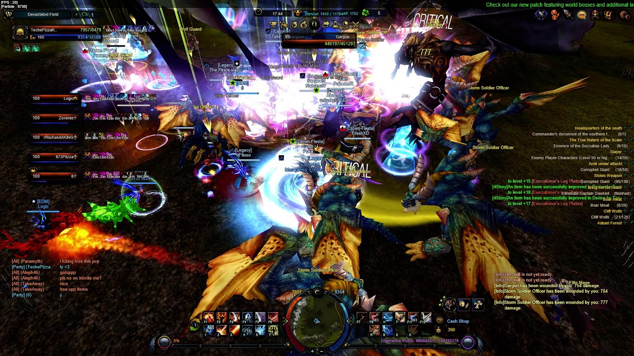 4Story - 4Secret - Daily DRAGON PVP 45 VS 45 +-