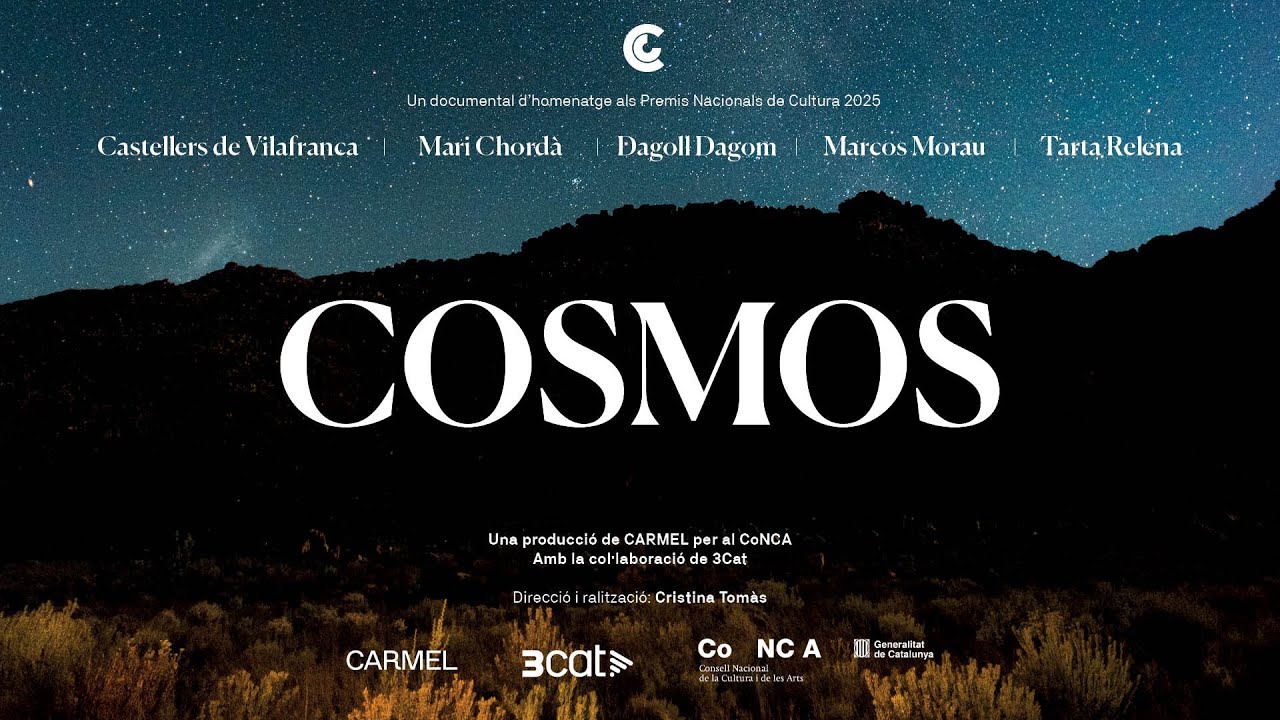 Cosmos, documental d'homenatge als Premis Nacionals de Cultura 2025