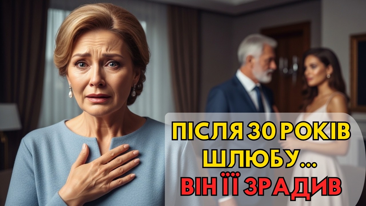 ЖІНКА ВИКРИЛА ЗРАДУ ЧОЛОВІКА ПІСЛЯ 30 РОКІВ ШЛЮБУ І ПОЧАЛА НОВЕ ЖИТТЯ