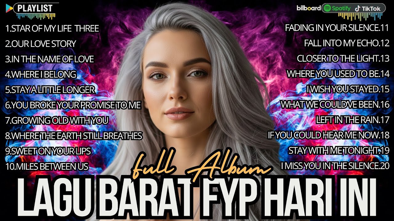 🎶 Lagu Barat FYP Hari Ini 2026 | English Pop Songs Viral, Full Album Paling Banyak Dicari