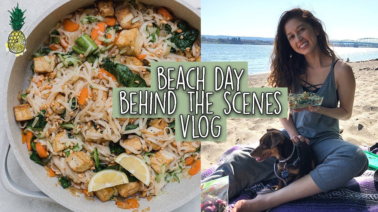 VLOG: Beach Day, Cooking + Behind The Scenes