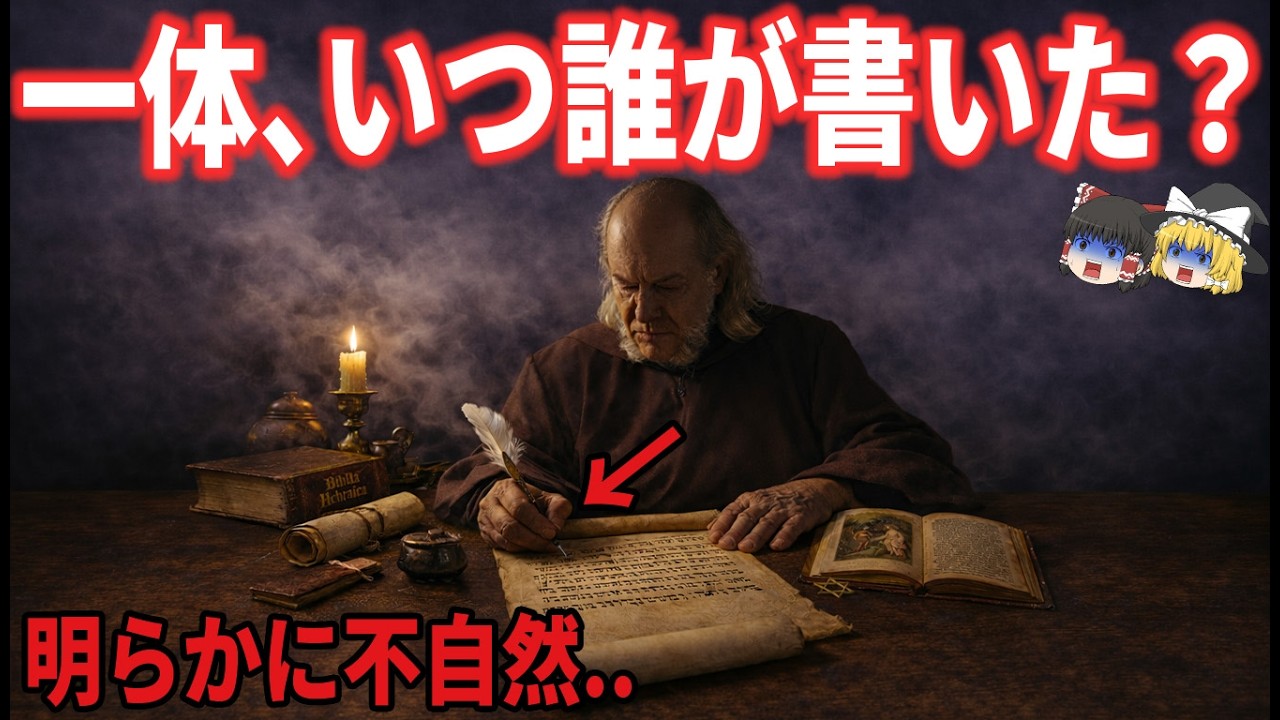 【ゆっくり解説】旧約聖書の著者の正体がヤバい…隠された矛盾の真実【都市伝説 ミステリー】