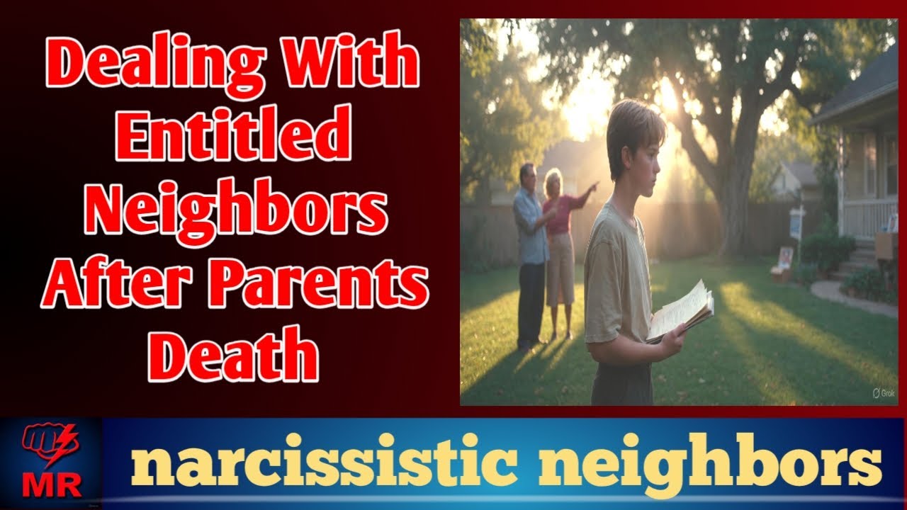 Dealing With Entitled Neighbors After Parents Death || Motivation Revenge