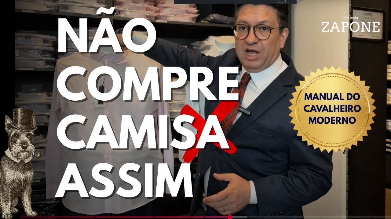 N&atilde;o cometa estes erros ao comprar camisas sociais.