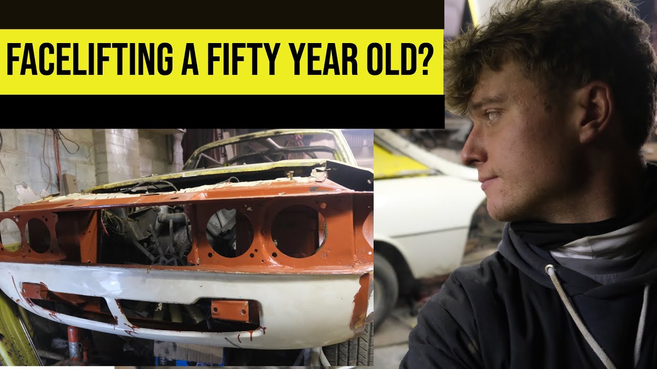 HACKING The Front Off My ROTTEN Triumph Stag!