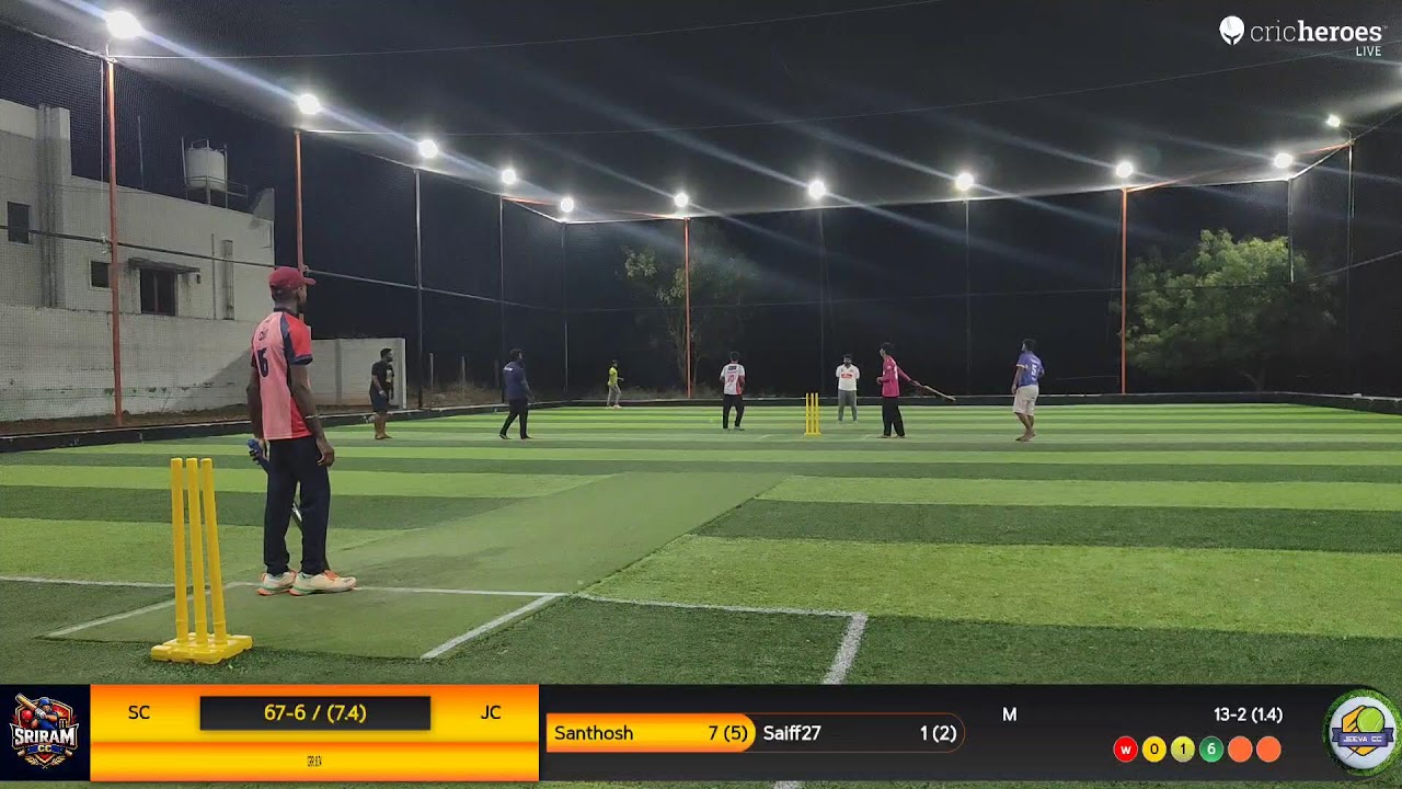 SRIRAM CC vs JEEVA CC live cricket match | Headlight Cricket - 300 ( Auction Tournament) live - Tur