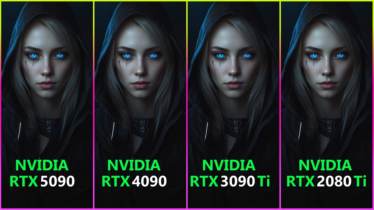 RTX 5090 VS  RTX 4090 VS RTX 3090 VS  Ti RTX 2080 Ti  : TEST IN 21 GAMES | 1080P | 2K | 4K