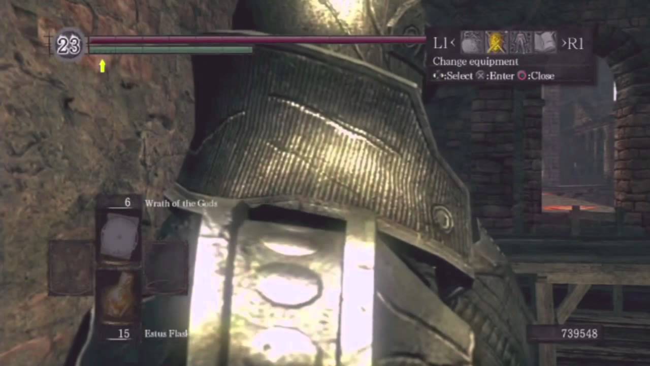 Dark Souls - Trolling in Sen's Fortress as the Merchant there