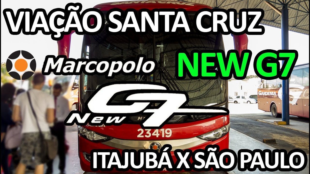 Viação Santa Cruz - New G7 - Itajubá-MG x São Paulo-SP
