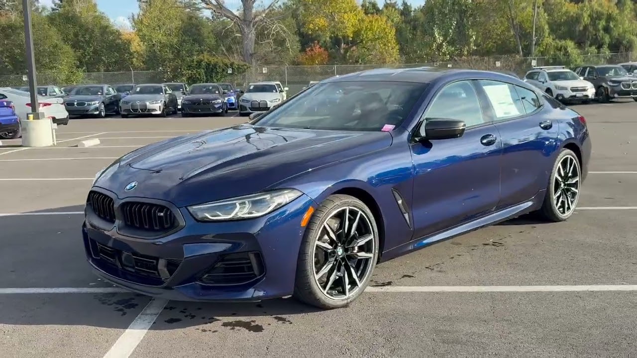 Представляем BMW M850i ​​xDrive Gran Coupe 2026 года в цвете Tanzanite Blue | 4K
