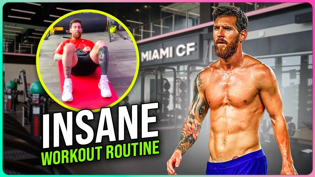 LIONEL MESSI Reveals His INSANE Workout Routine (Tutorial included)