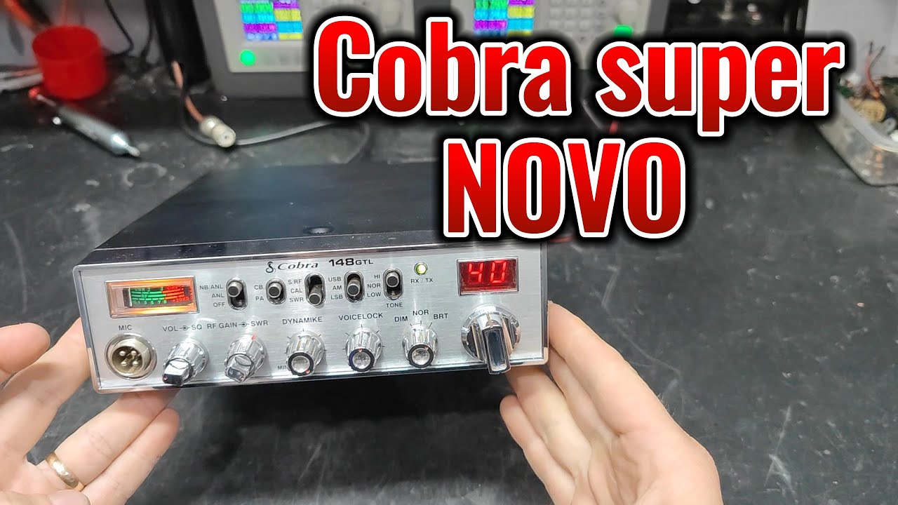 Cobra 148 GTL, Bip SD Card e Mosfet (cliente Leandro Ronchi)