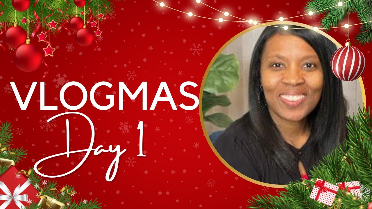 Vlogmas Ep.1 | Chick-fil-A lunch | Prepping for Christmas Decor