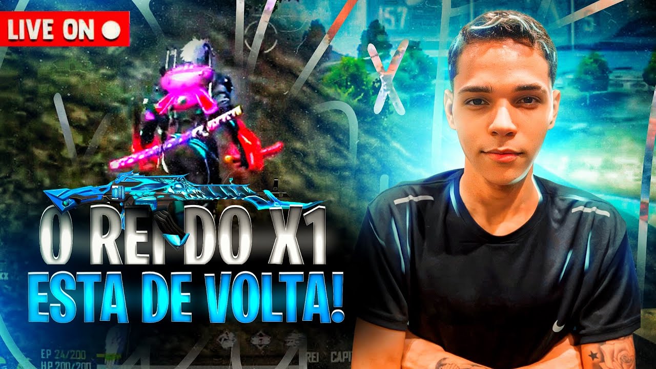 FREE FIRE AO VIVO - VOLTEI A SER ACUSADO DE HACKER??